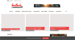 Desktop Screenshot of foodfindsasia.com